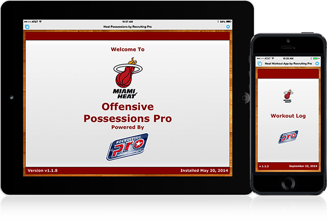 Miami Heat Mobile Device Graphics